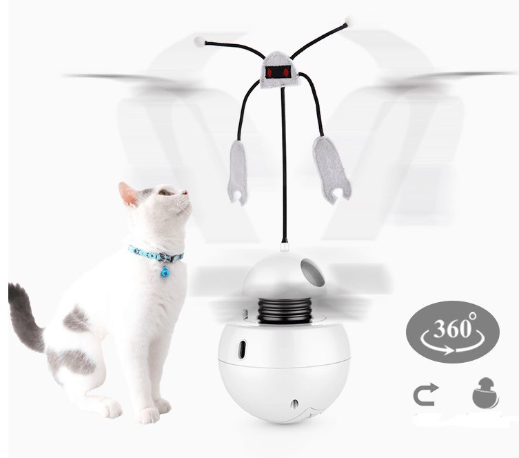 Robotumbler Laser Cat Toy - The Ultimate Feline Fun Machine!