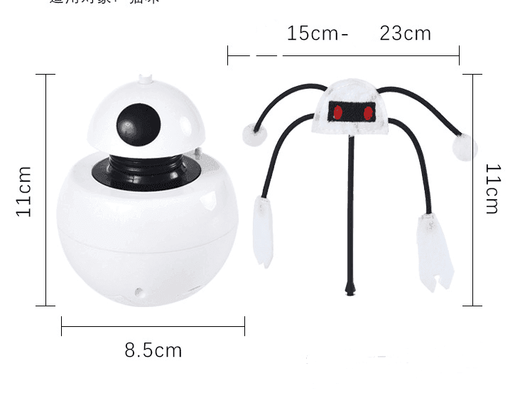 Robotumbler Laser Cat Toy - The Ultimate Feline Fun Machine!